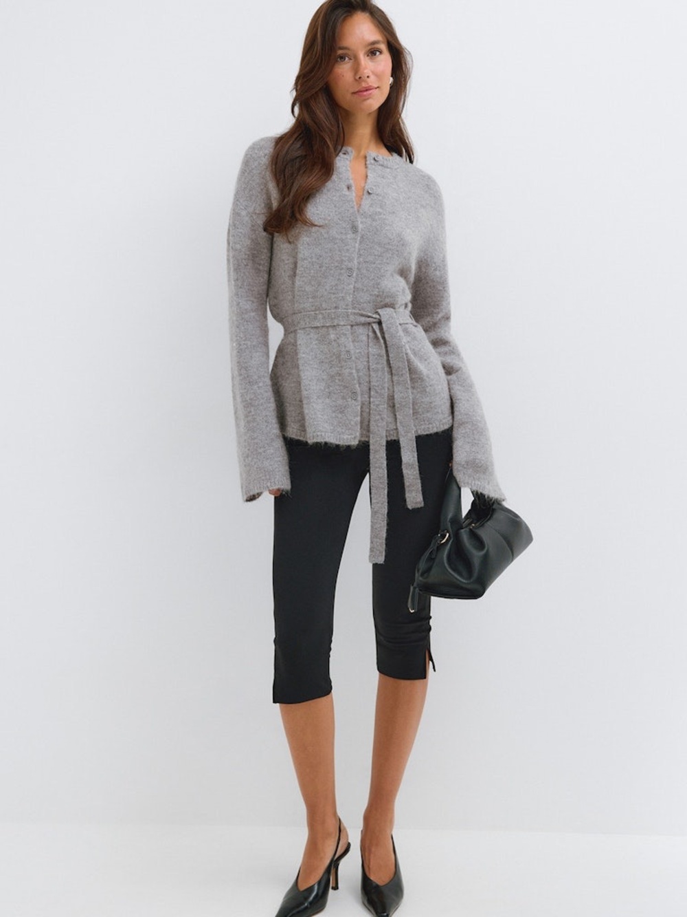 Gina Tricot Belted Cardigan Belt - Picture 3 of 4